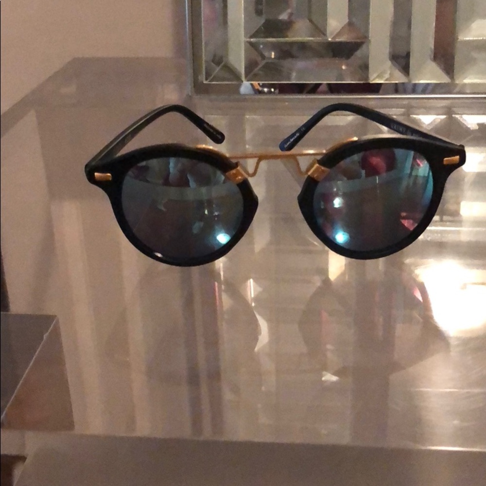 Krewe    St. Louis mirrored matte black 24K